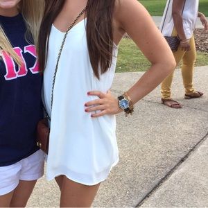 Tobi White Shift Dress